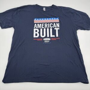 KEEN UTILITY AMERICAN BUILT ASSEMBLED W/PRIDE PORTLAND, OR T-SHIRT MEN'S XXL 2X‎